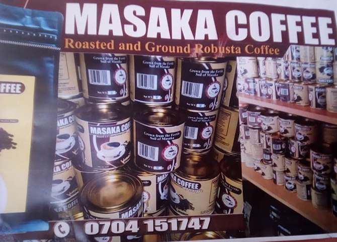 Value-added ready to drink MASAKA coffee